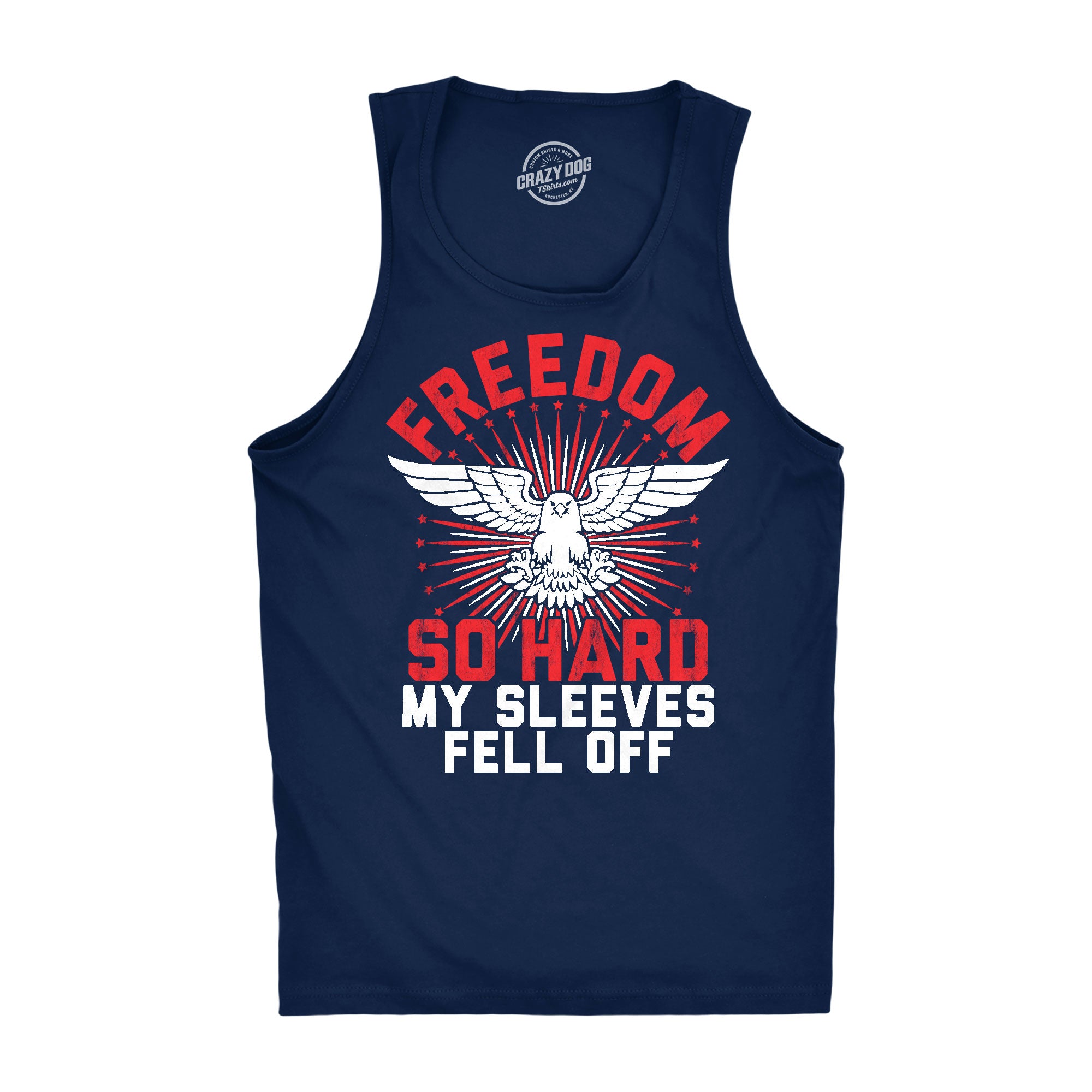 Blyzera Freedom So Hard My Sleeves Fell Off Men's Tank Top