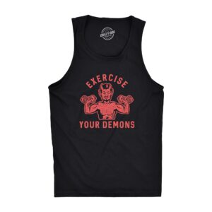 Blyzera Exercise Your Demons Men's Tank Top