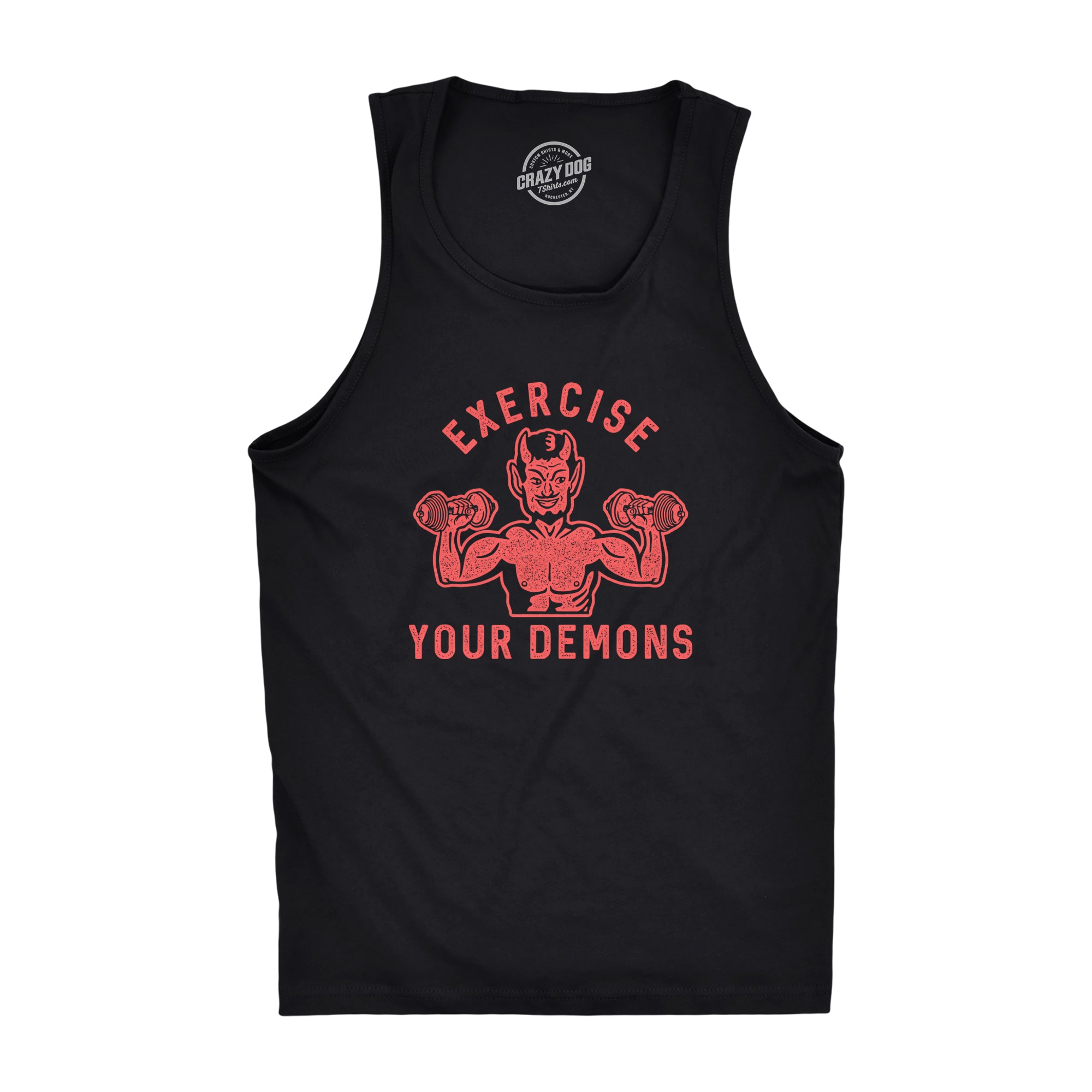 Blyzera Exercise Your Demons Men's Tank Top