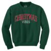 Blyzera Christmas Vibes Crew Neck Sweatshirt