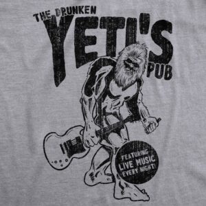 Alternative view of Blyzera Drunken Yeti Pub Men's T Shirt