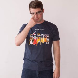Alternative view of Blyzera Noble Gases Men's T Shirt