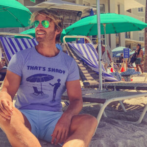 Alternative view of Blyzera That's Shady Men's T Shirt