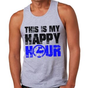 Alternative view of Blyzera This Is My Happy Hour Men's Tank Top