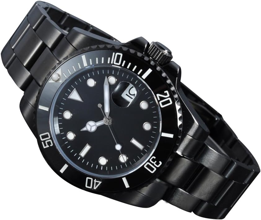 Alternative view of Crystal Sterile Dial Ceramic Bezel Men 40mm Submariner Automatic Watch