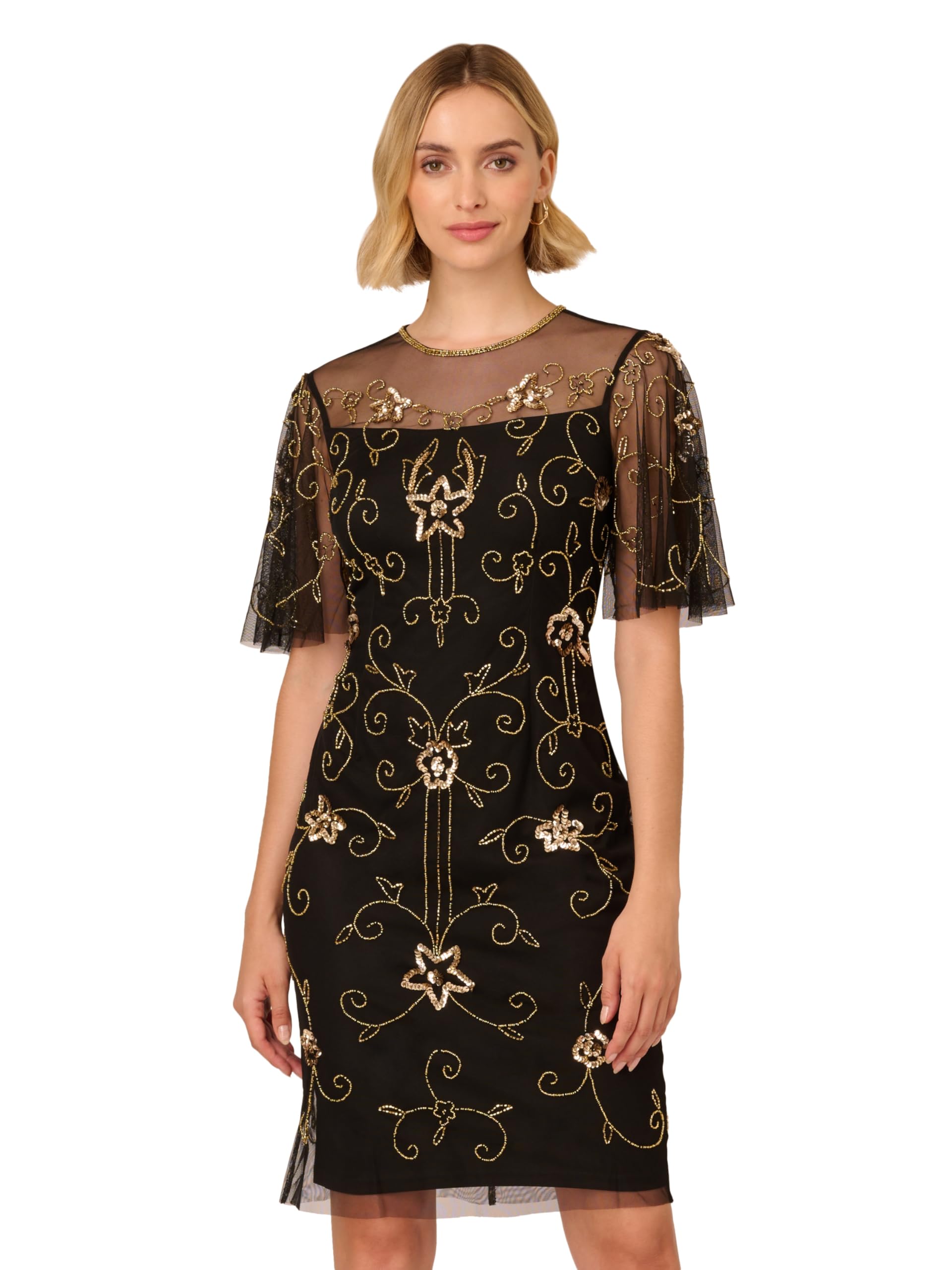 Dress with Beaded