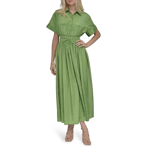 Alternative view of Maxi A-Line Dress with Short Sleeve