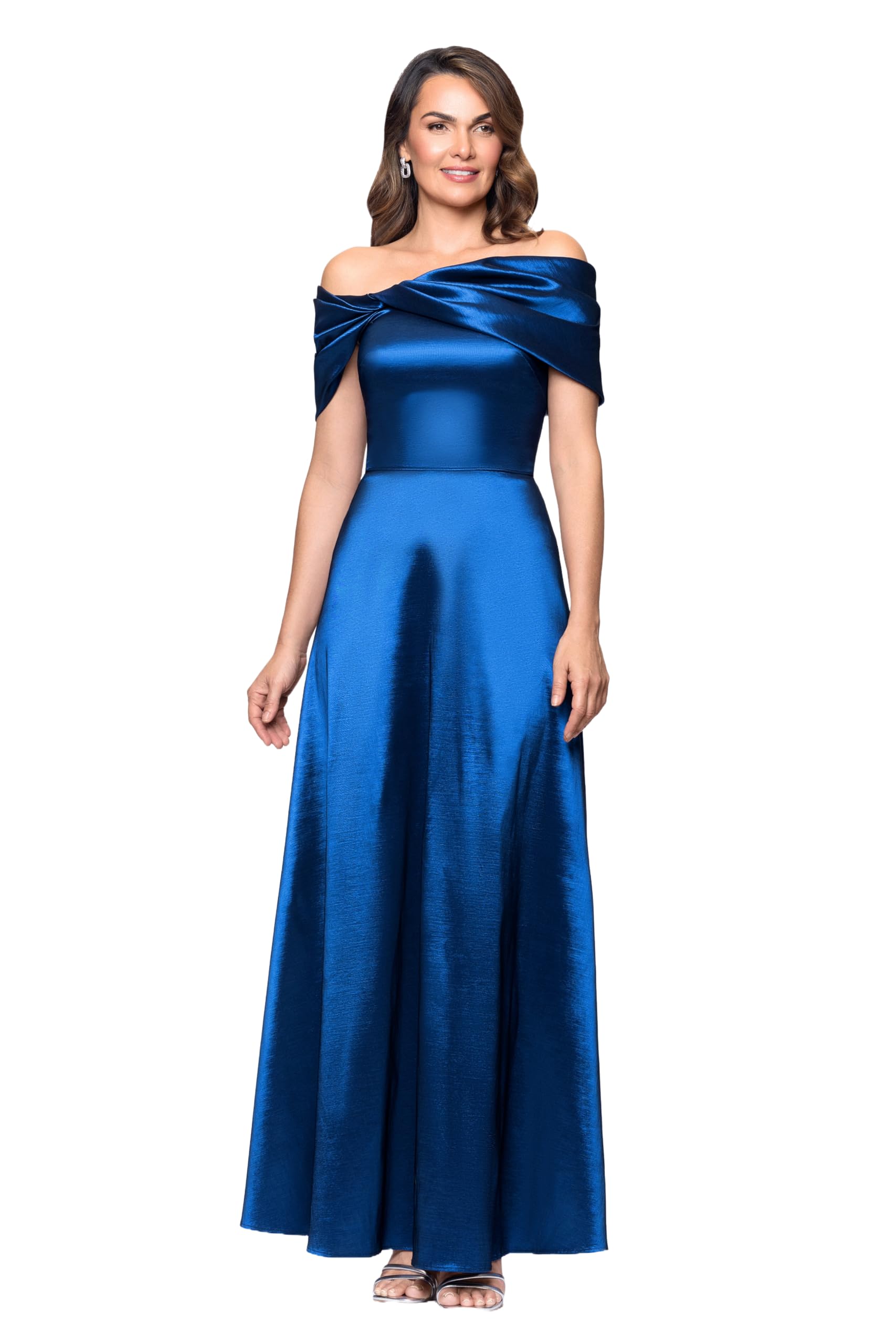 Maxi Dress with Off-Shoulder