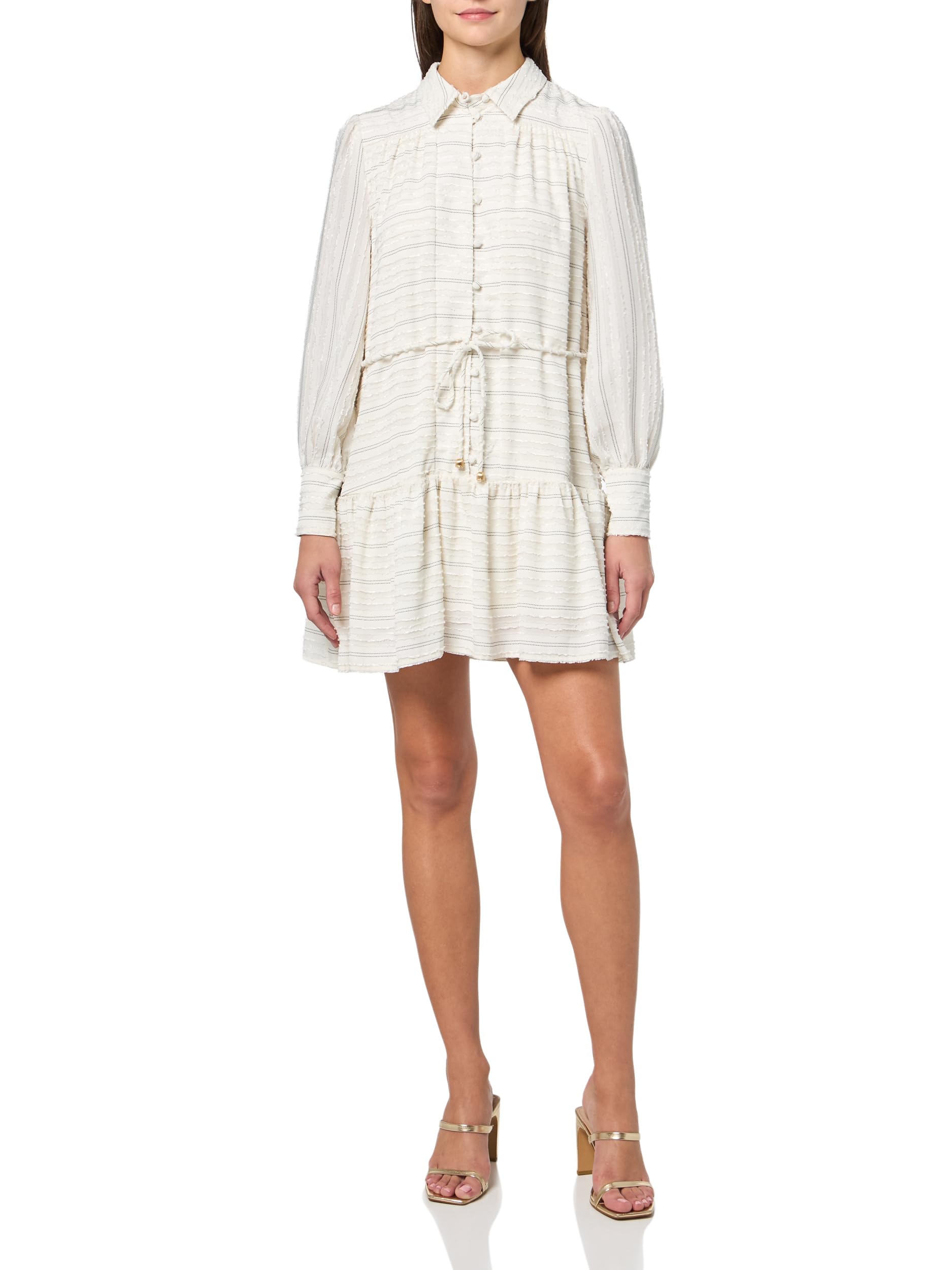 Mini A-Line Dress with Long Sleeve