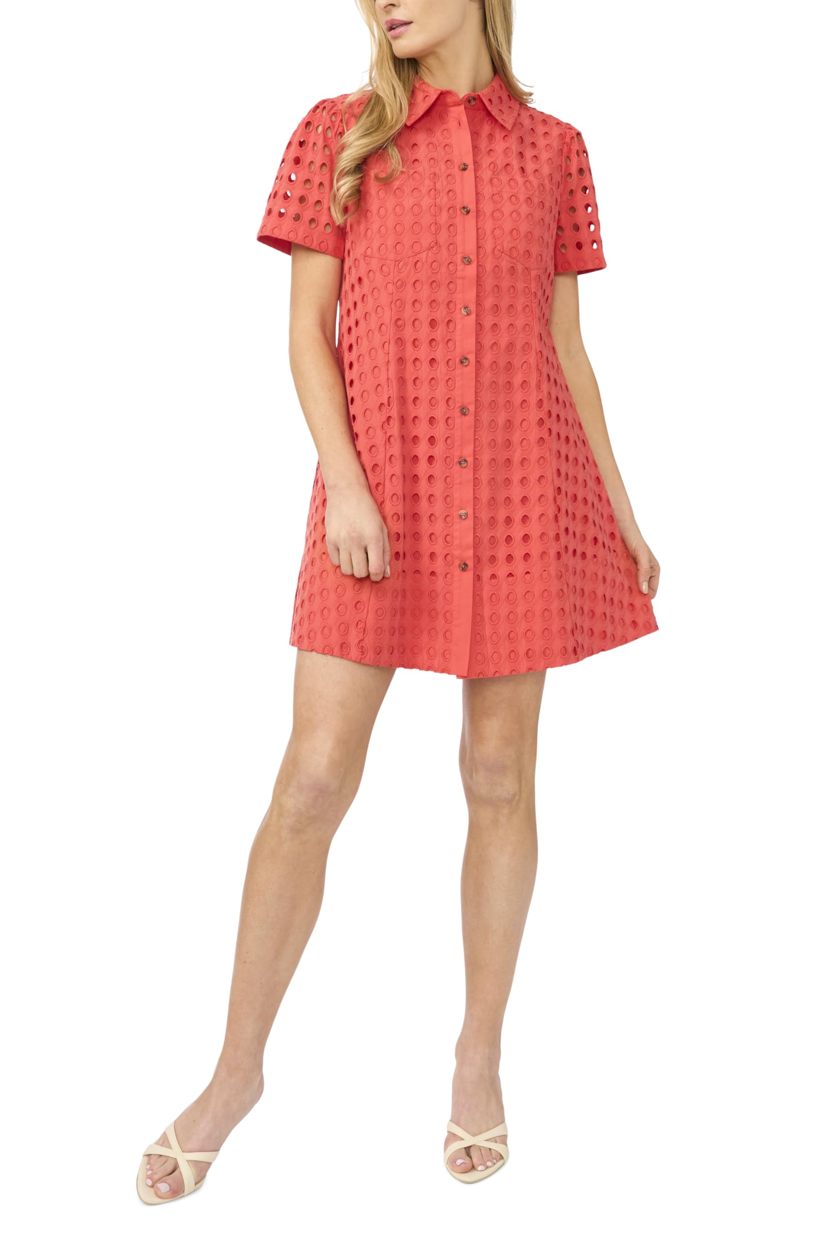 Short Babydoll Dress with Short Sleeve