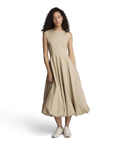 Alternative view of Blyzera Women's Kenneth Cole New York Bubble Hem Midi Dress Red Cotton