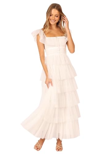 Alternative view of Blyzera Women's Petal & Pup Belle Maxi Dress Tulle Elegant Occasion Party