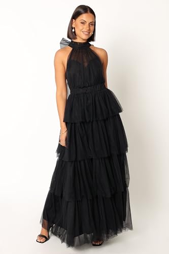 Blyzera Women's Petal & Pup Frances Halterneck Maxi Dress Elegant Occasion - Image 4