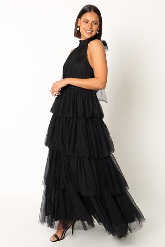 Blyzera Women's Petal & Pup Frances Halterneck Maxi Dress Elegant Occasion - Image 5
