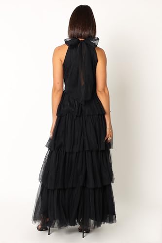 Blyzera Women's Petal & Pup Frances Halterneck Maxi Dress Elegant Occasion - Image 6