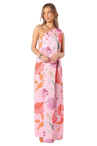 Alternative view of Blyzera Women's Petal & Pup Tillie One Shoulder Maxi Dress Elegant Occasion