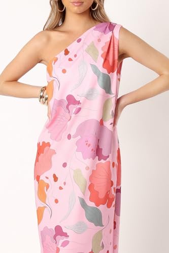 Blyzera Women's Petal & Pup Tillie One Shoulder Maxi Dress Elegant Occasion - Image 8