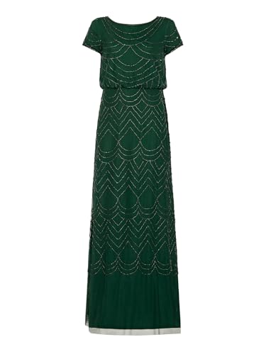 Alternative view of Blyzera Women's Short Sleeve Blouson Beaded Gown Elegant Occasion Party