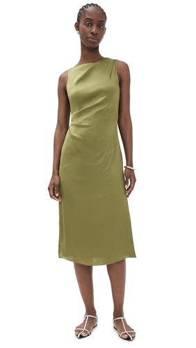 Alternative view of Blyzera Women's Theory Shoulder Drape Dress Elegant Occasion Party Wear